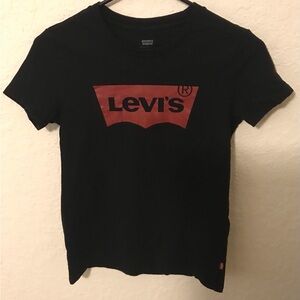 Levi’s Classic Batwing Logo Tee | Black | Size XS